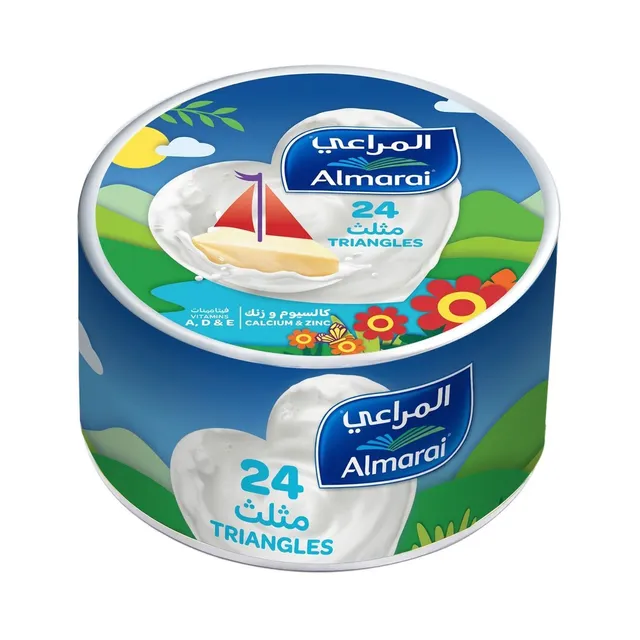 Almarai Triangle Cheese, 24 Portions, 360g