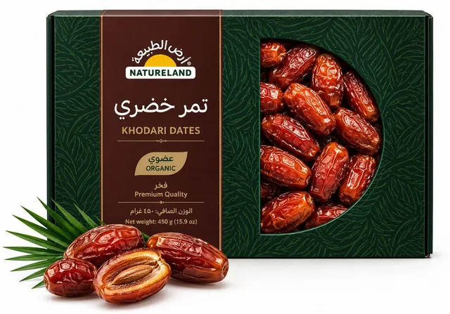 Natureland Khudari Dates, 450g