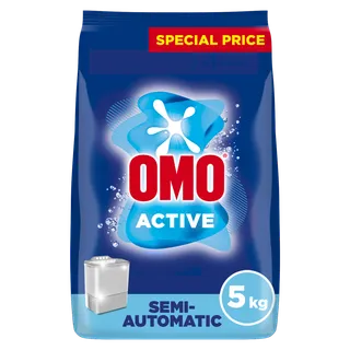 Omo Active Semi-Automatic Washing Powder, 5kg