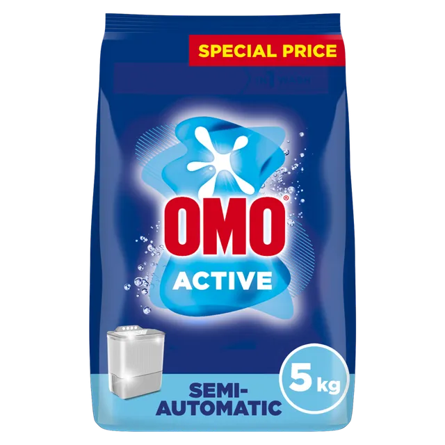 Omo Active Semi-Automatic Washing Powder, 5kg