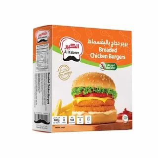 الكبير برجر دجاج مغطى, 400g