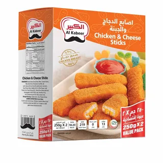 الكبير أصابع دجاج وجبن, 250g