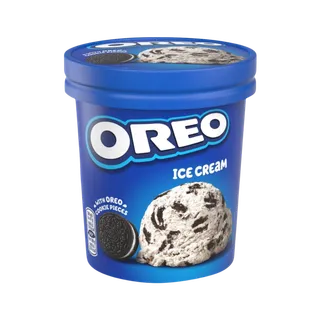 Oreo Vanilla Ice Cream with Cookie  Pieces, 425ml