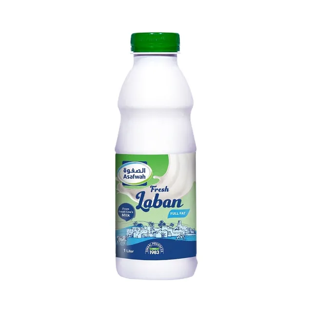 أسفوة لبن كامل الدسم، 1L