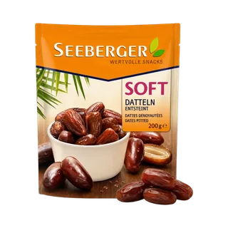 Seeberger Pitted Soft Dates, 200g