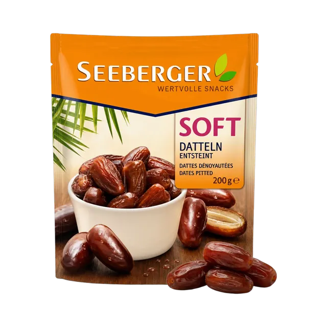 Seeberger Pitted Soft Dates, 200g