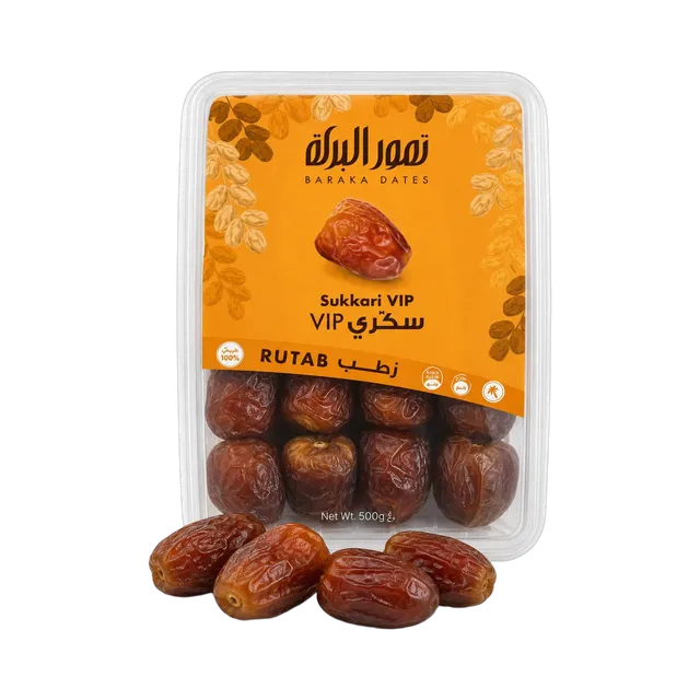 Baraka Rutab Sukkari VIP Dates, 500g