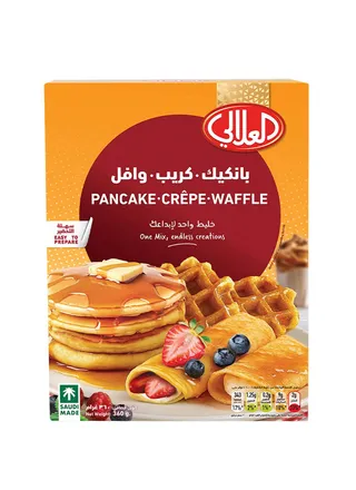 Al Alali Pancake Crepe Waffle Mix, 360g