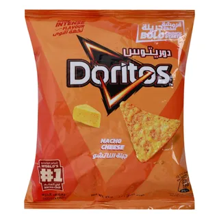 Doritos Nacho Cheese Tortilla Chips, 21g
