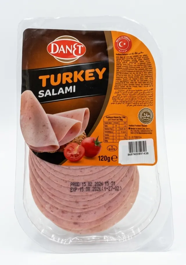 Danet Salami Turkey, 120g