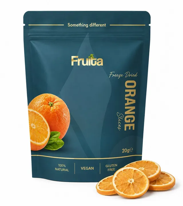 Fruita Freeze Dried Orange Slices, 20g