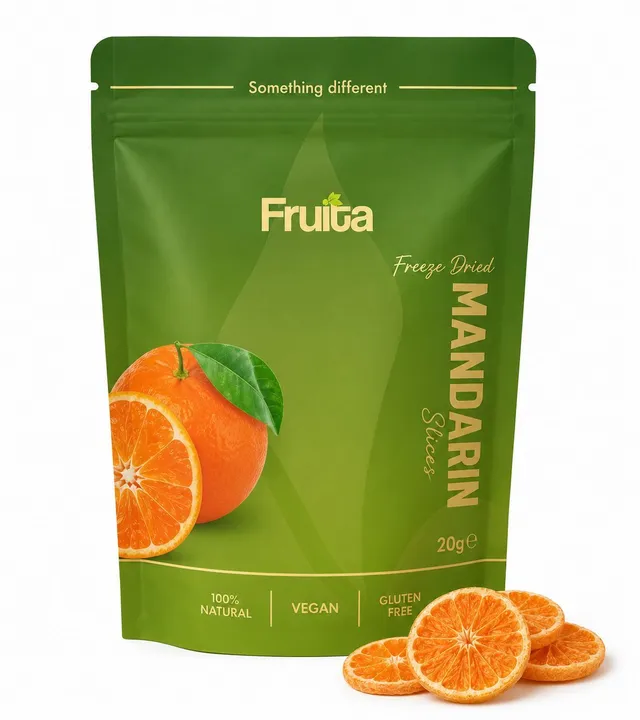 Fruita Freeze Dried Mandarin Slices, 20g