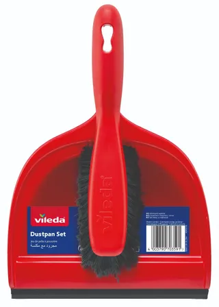 Vileda Red Handy Dustpan Set, 1 Pack