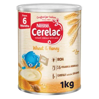 Cerelac Wheat & Honey Infant Cereal, 1kg