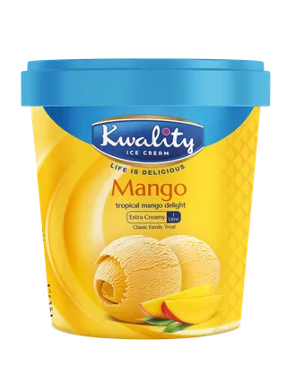Kwality Mango Ice Cream, 1L