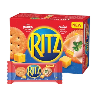 Ritz Crackers Cheese Flavored Salted Biscuits, 12x39.5g