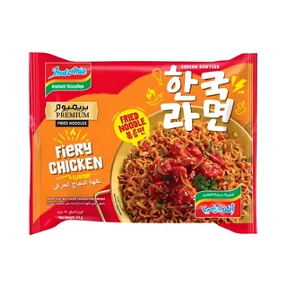 Indomie Premium Fiery Chicken Flavour Fried Noodles, 94g
