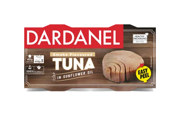 Dardanel Smoked Tuna in Oil, 2x140g