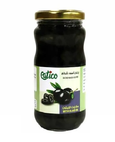 Eatico Sliced Black Olives in Olive Oil, 940g