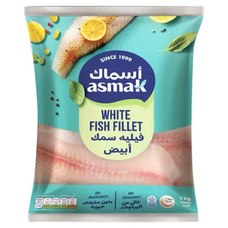 أسماك فيليه سمك أبيض كلاسيك مجمد، 1kg