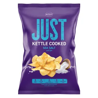 كيتكو JUST ملح بحري رقائق مطبوخة في قدر، 150g