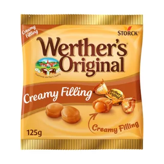 Werther's Original Creamy Filling Candies, 125g