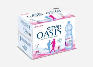 عمان أواسيس ماء شرب، 12x1.5L