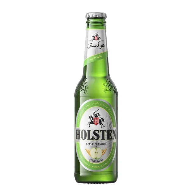 Holsten Non-Alcoholic Apple Flavor Malt Beverage, 330ml