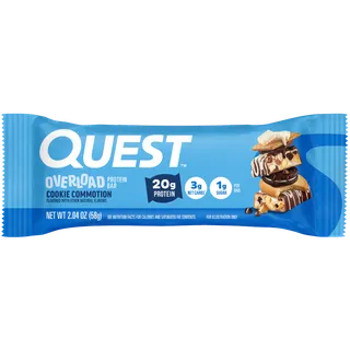 Quest Overload Cookie Commotion Flavored Protein Bar, 58g