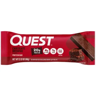 Quest Chocolate Brownie Flavored Protein Bar, 60g
