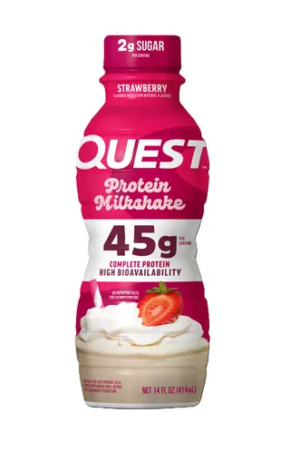 Quest Strawberry 45g Protein Milkshake, 414ml