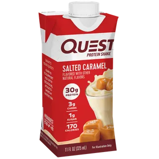 Quest Salted Caramel Flavor Protein Shake, 325ml