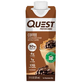 Quest Coffee Flavor Protein Shake 325ml