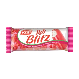 كي دي دي آيس كريم فانيلا بليتز مع عصا توت، 62.5ml