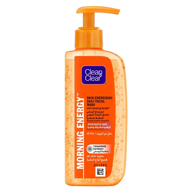 Clean & Clear Morning Energy Daily Facial Wash 150ml