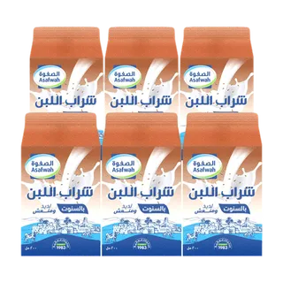 جيرا لبان ورق 200مل × 6 قطع