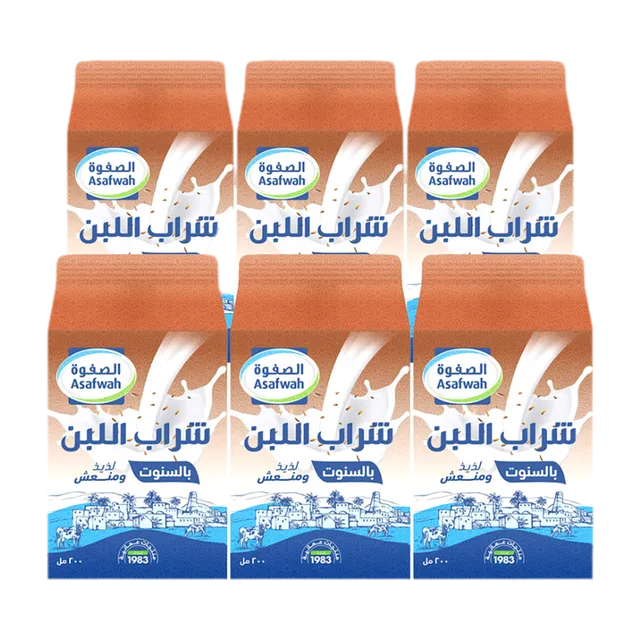 A'Safwah Jeera Laban Drink, 6x200ml