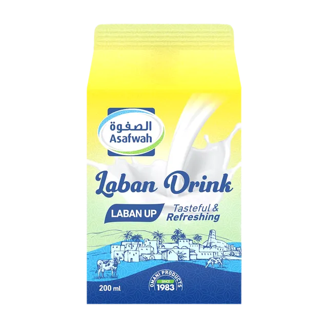 أسفوة لابن أب مشروب لبن، 200ml
