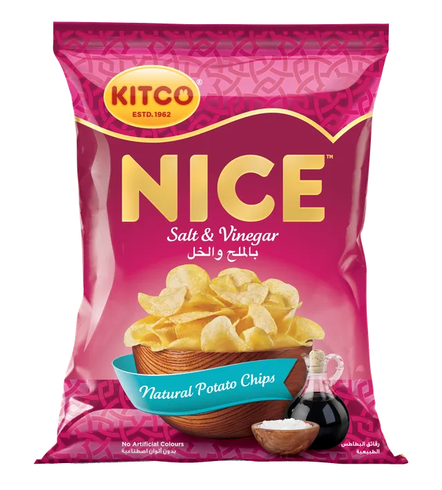 Kitco Nice Salt & Vinegar Potato Chips, 41g