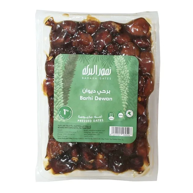 Baraka Dates Barhi Dewan Pressed Dates, 1kg