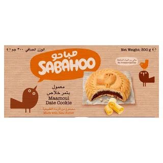 Sabahoo Maamoul Date Cookie (6x50g), 300g