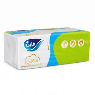Fine Fluffy White Soft Sterilized Tissue, 200 Sheets