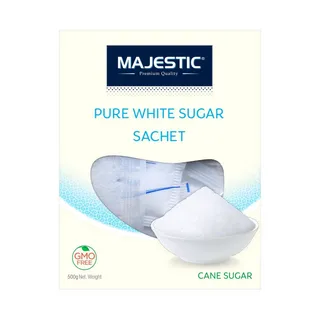 ماجيستيك أكياس سكر أبيض نقي، 500g