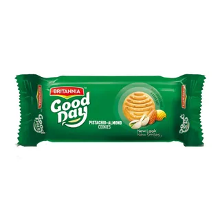 Britannia Good Day Pistachio Almond Cookies, 130g