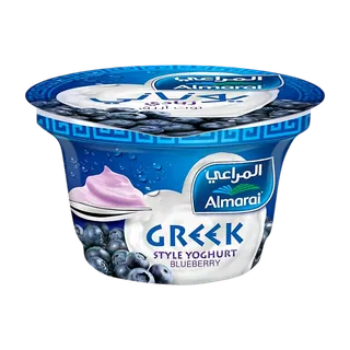 Almarai Greek Style Full Fat Blueberry Yoghurt, 150g