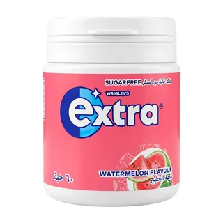 Wrigley's Extra Gum Watermelon Bottle, 84g