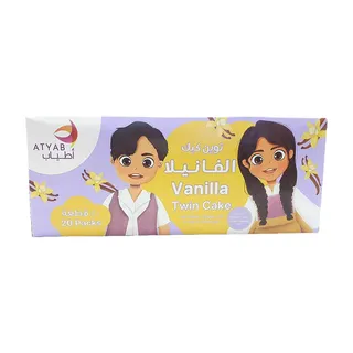 دهبي كيك فانيليا توين عائلي، 20x30جم