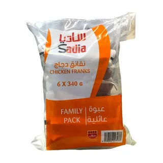 Sadia Chicken Franks, 6x340g