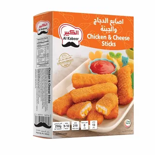 الكبير أصابع دجاج وجبن، 250g