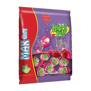 Al-Seedawi Happy Pop with Cherry Max Lollipop Bag, 7x20g